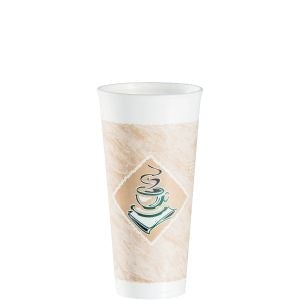 Dart 24X16G 24 Oz Gafe G Thermo Glaze Foam Cup