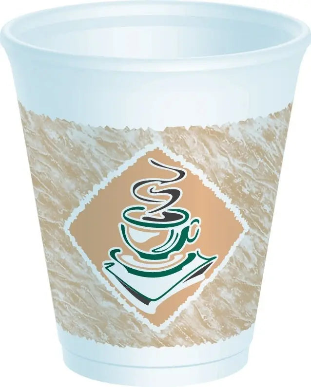 Dart 4J4G 4 Oz Thermo Glaze Cafe G Cup