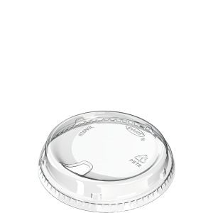 Dart 626NSL Prima Clear Strawless Lid for 12-26 oz Cups, 1000/Case