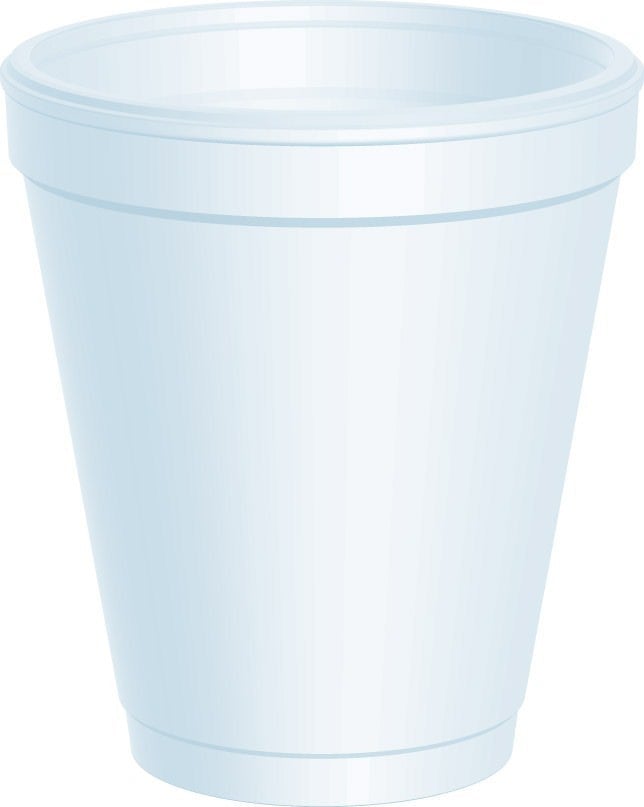 Dart 8J8 8 Oz White Foam Cup