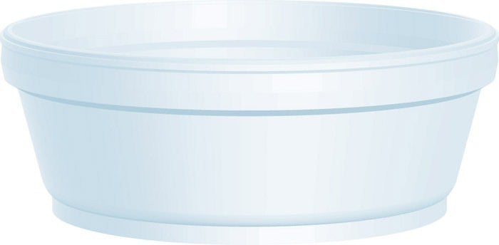 Dart 8SJ32 8 Oz White Foam Soup Cups