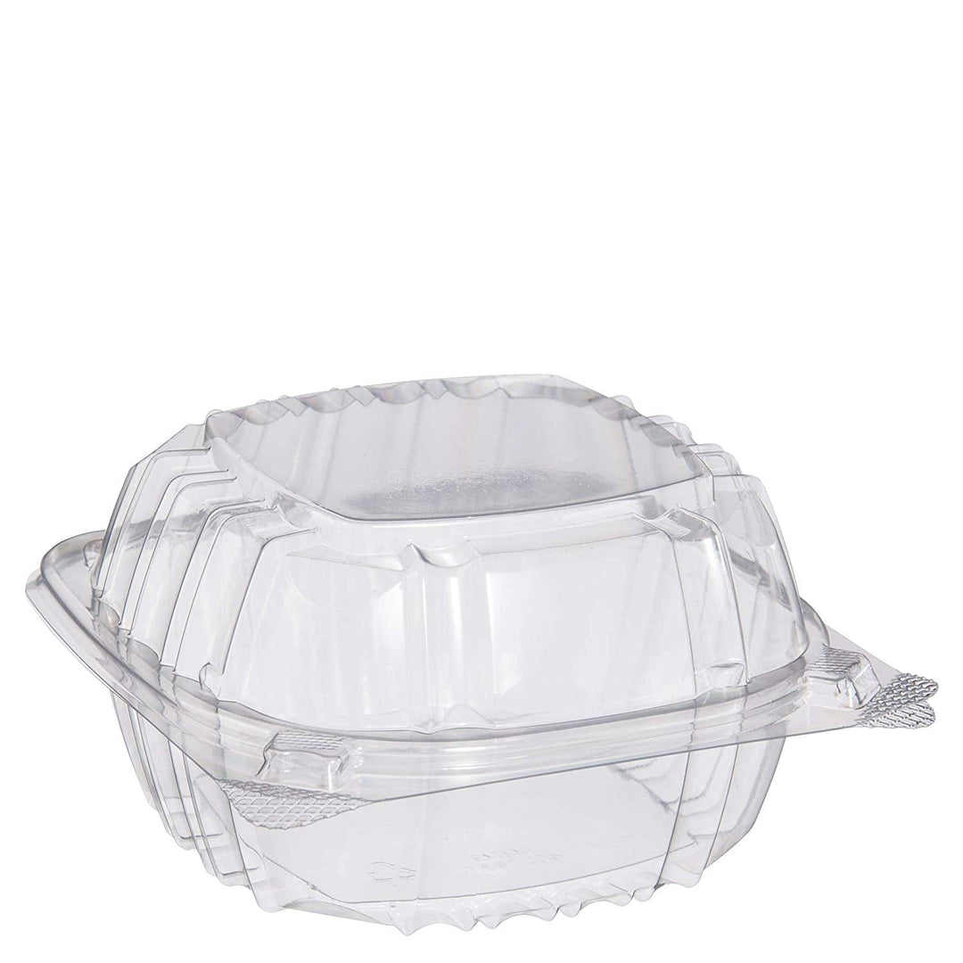 Dart C57PST1 6X6 ClearSeal Hinged Container