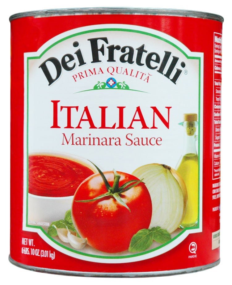 Dei Fratelli Italian Marinara Sauce 106 Oz (#10 Can)
