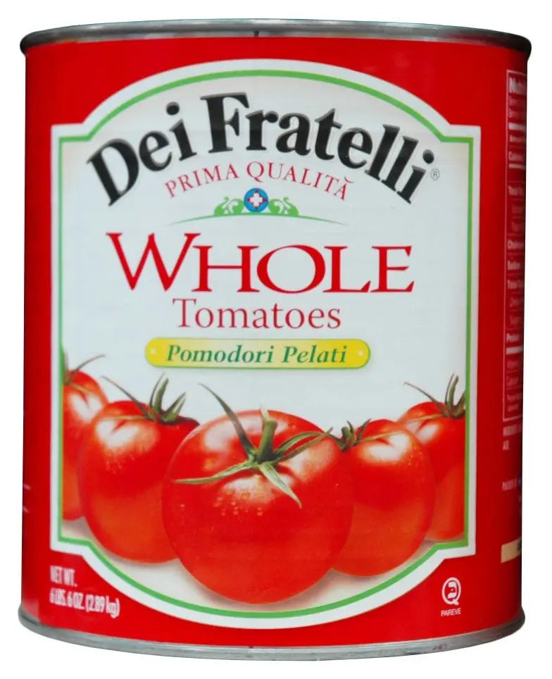 Dei Fratelli Whole Tomatoes 102 Oz (#10 Can)