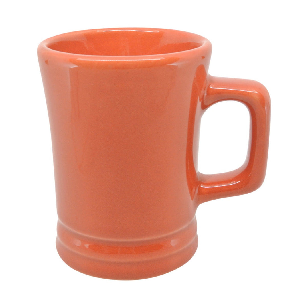 Diversified Ceramics DC115 7 Oz Persimmon Longhorn Mug