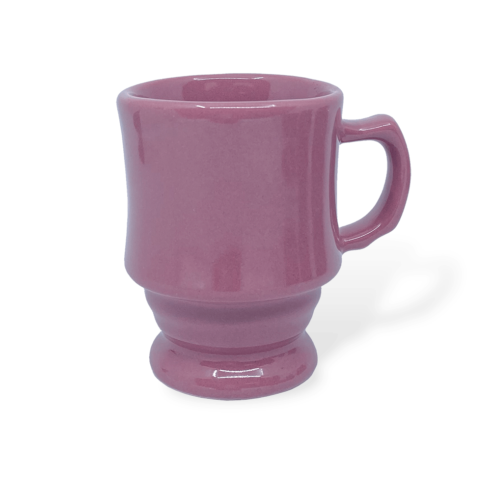 Diversified Ceramics DC125 8 Oz Footed Stacking Mug Mauve