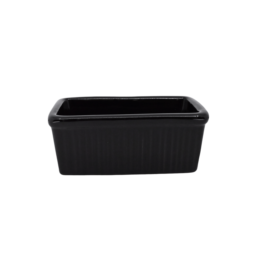 Diversified Ceramics DC20F Fluted Sugar Packet Holder BlackShopAtDean