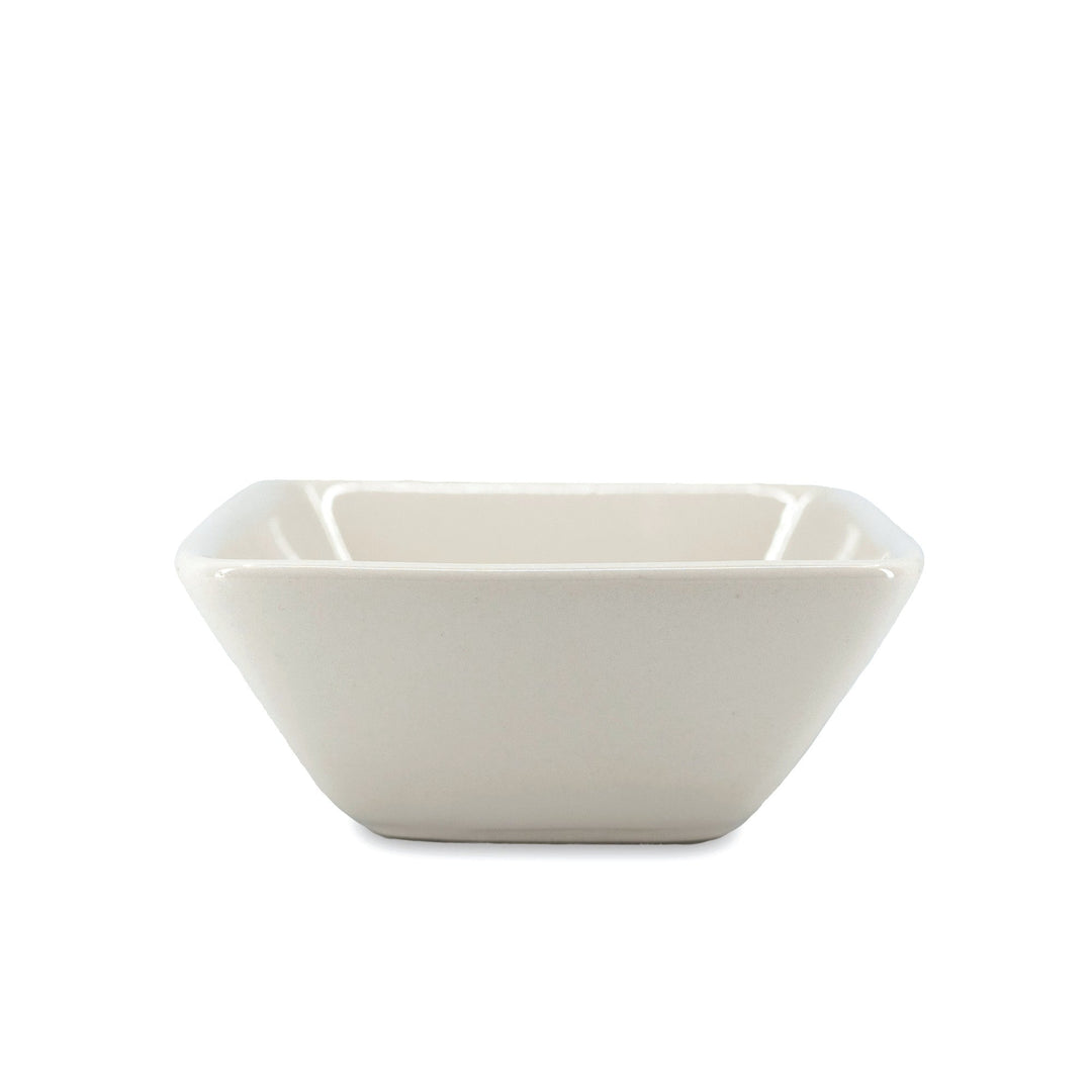 Diversified Ceramics DC368 12 oz White Square Bowl 5-1/8"