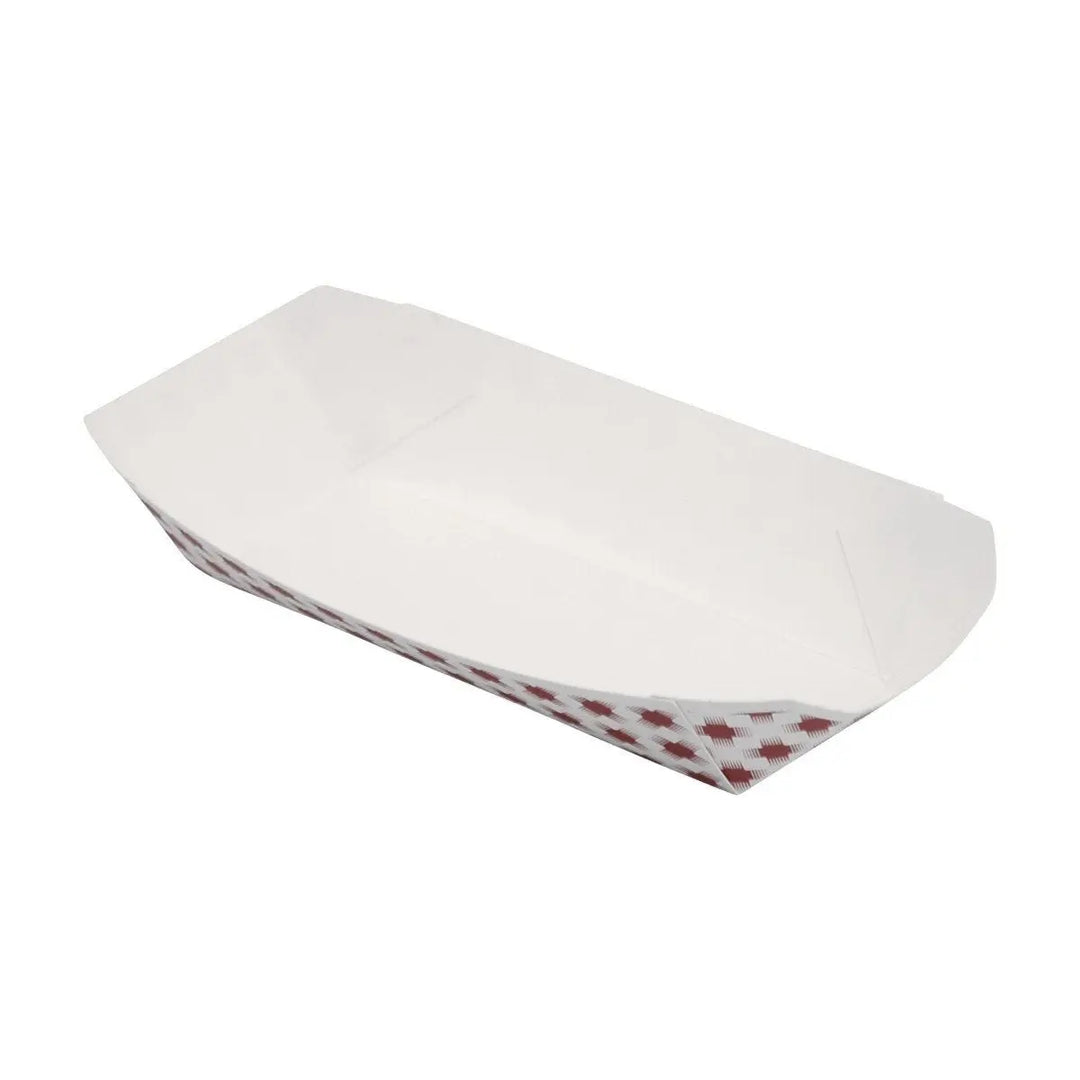 Dopaco 5877 Hot Dog Food Trays Basketweave