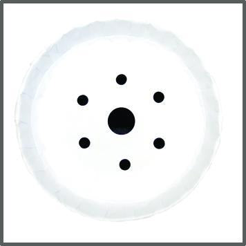 AmerCareRoyal Paper RCH9 9" Pleated Paper Chef Hat with Comfort Band, 24/Pack