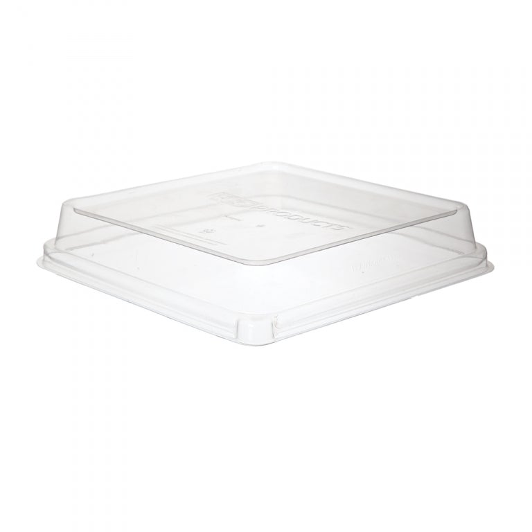 ECO 9" Square Dome Lid For EP-NSCS9T Container