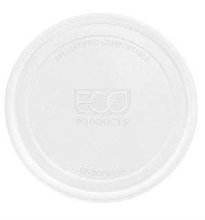 Eco-Products EP-RDPLID Clear Round Deli Lid for 8 - 32 oz