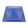 EGS M11SQT-BL Country Kitchen Blue Square Textured Tray 11"