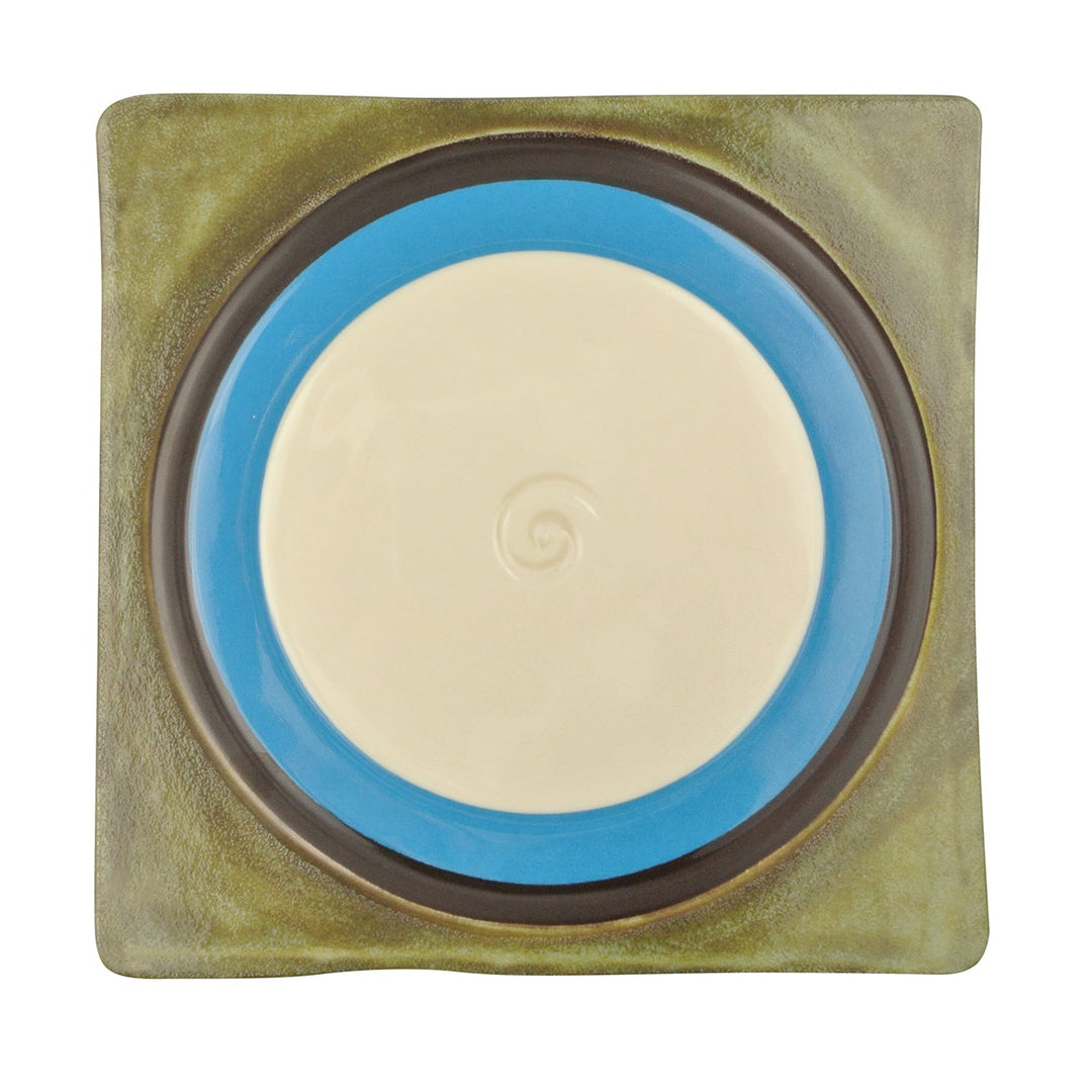 EGS V951-PIP Sweet Tarts Pickled Punch Square Plate 9.5"