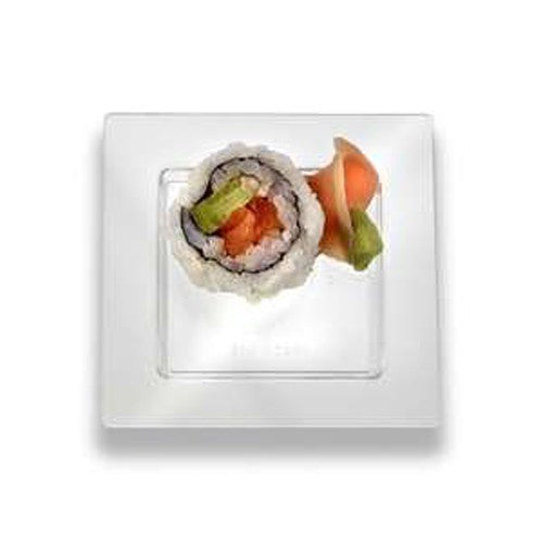 EMI-Yoshi 619C 3" Square Clear Mini Plate