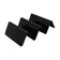 EMI-Yoshi EMI-TH23B Black Plastic 2-3 Compartment Taco Holder