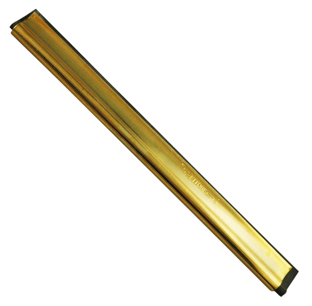 Ettore 1131 12" Brass Channel With Rubber