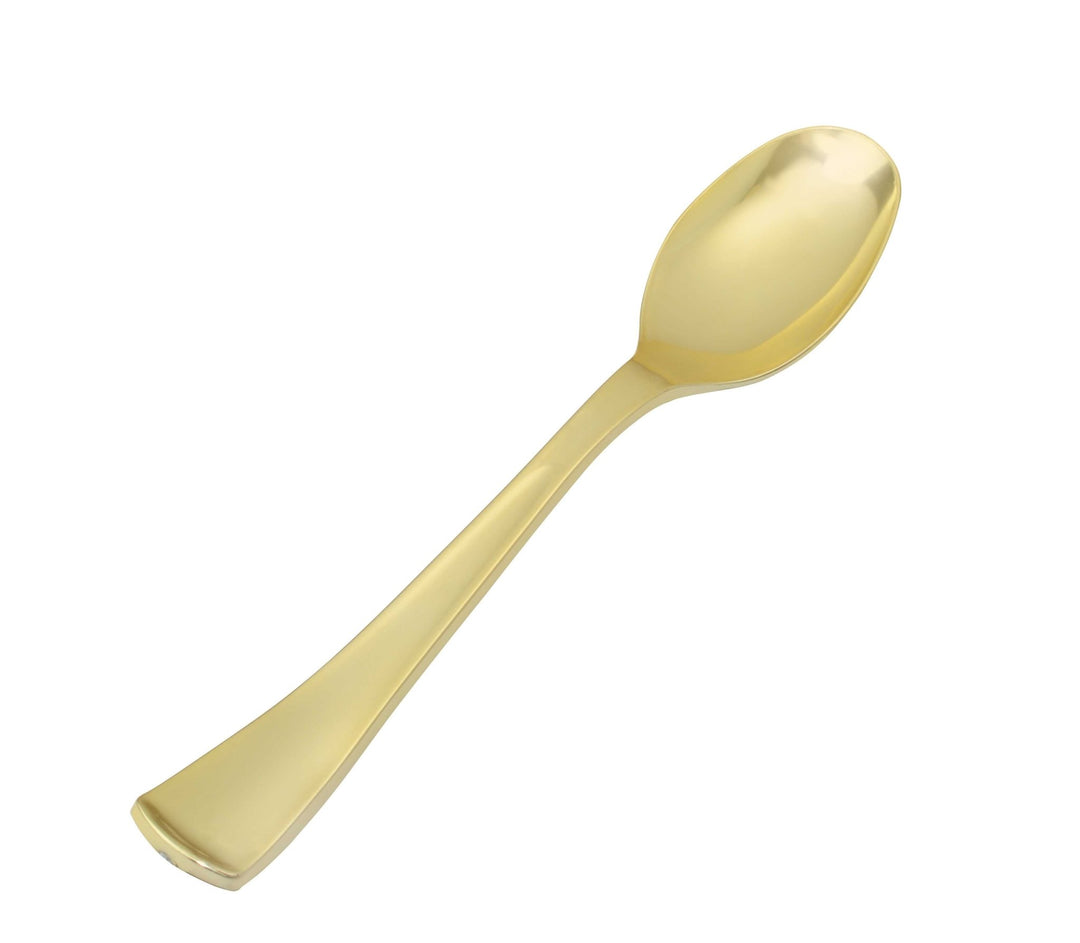 Fineline 768 10" Gold Plastic Serving SpoonShopAtDean