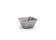 FOH DSD069ANS23 5 oz Square Stainless Steel Antique Ramekin