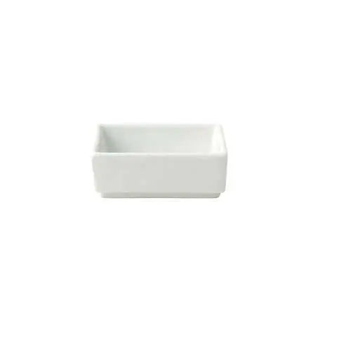 Front of The House DSD028WHP24 2.5" Square Mod Ramekin