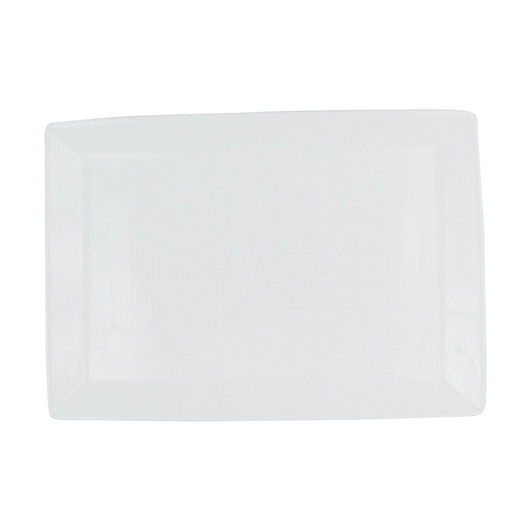 FOH DSP001WHP23 7X5 Spiral Rectangle Plate