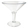 G.E.T. SW-1419-CL SAN Plastic Super Martini 48 oz