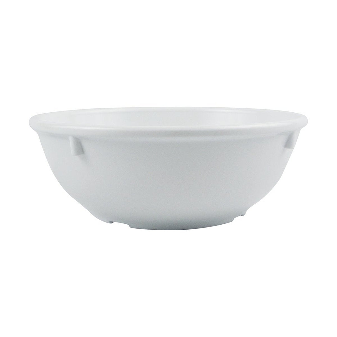 G.E.T. 13 Oz White Melamine Nappie Bowl 5.5"