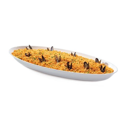 G.E.T. ML-256-W 10.4 Quarts 30" X 11.75" Sciliano Oval Platter