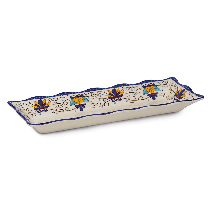 G.E.T. ML-87-SL 1.8 Quarts 17.5"X6.75" Santa Lucia Tray