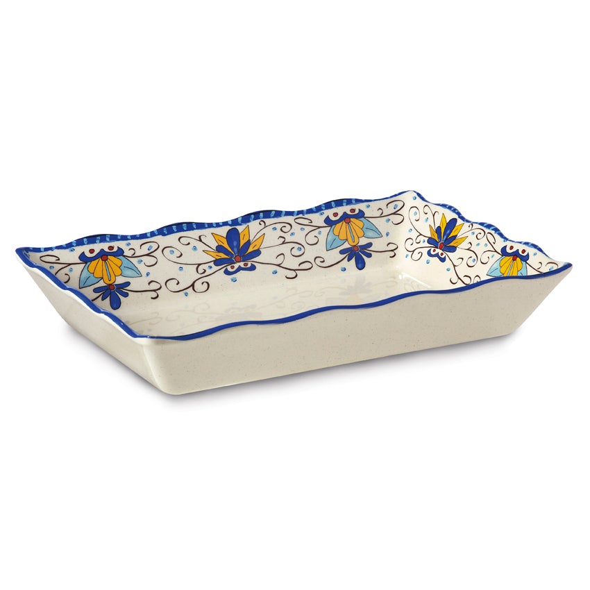 G.E.T. ML-88-SL 3.1 Quarts 13.75"X9.5" Santa Lucia Tray