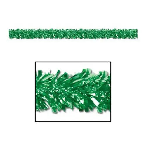 Gleam 'N Fest Green Festooning Garland 15' X 4" (50281-G)