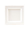 Greenwave GS-P010 White Square Compostable Plate 10x10