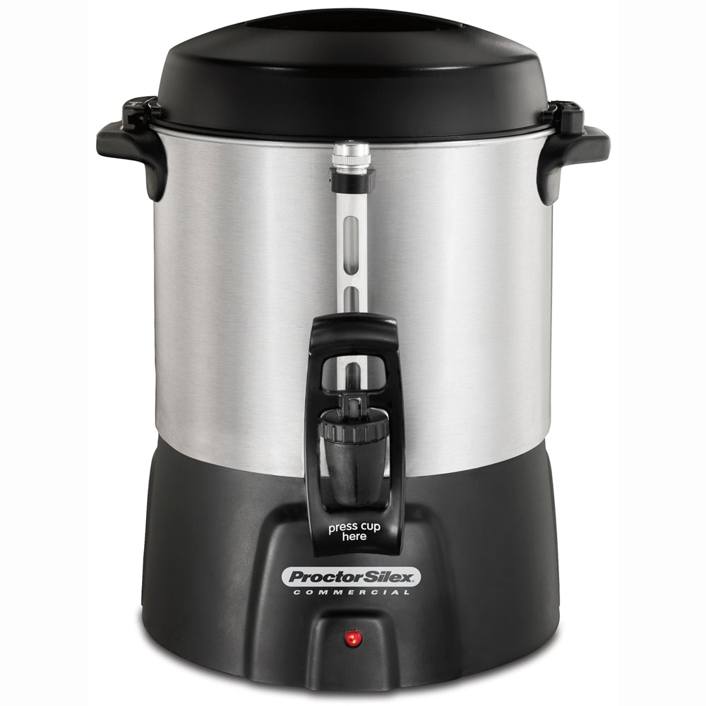 Hamilton Beach 45040 40 Cup Brushed Aluminum Coffee Urn