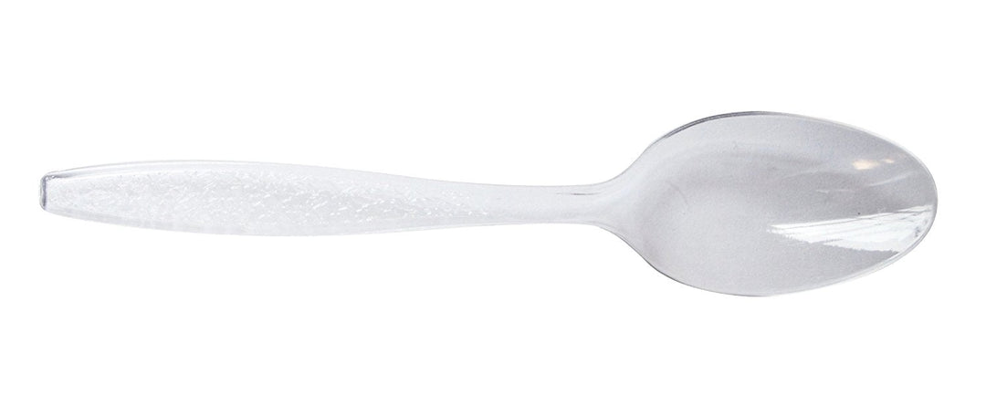 Heavy Weight Clear Teaspoon (Polystyrene)