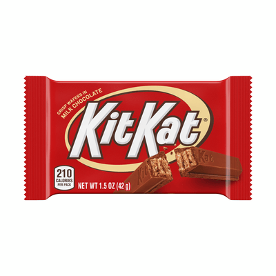 Hershey's Kit Kat Crisp Wafers in Milk Chocolate