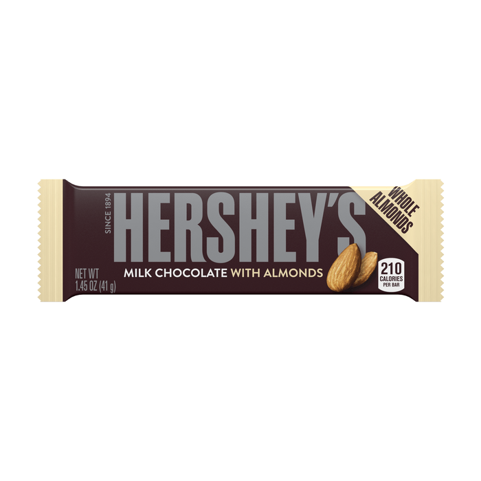 Hershey's Milk Chocolate Bar With Almonds