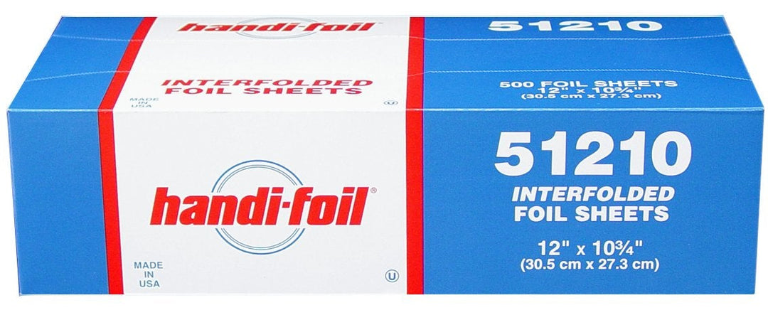 HFA 51210 Aluminum Foil Sheets 12" x 10.75"