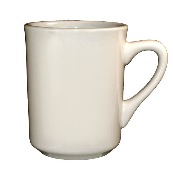 ITI 87241-01 8.5 oz Toledo Mug American White