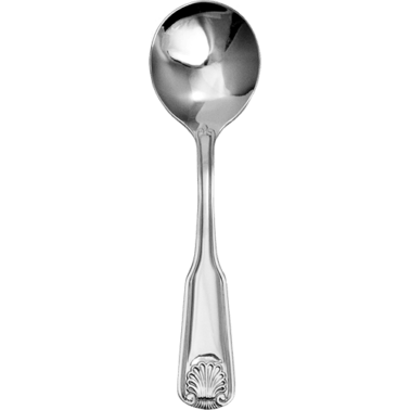 ITI NA-113 Nautilus 6.25" 18/0 Stainless Steel Bouillon Dozen