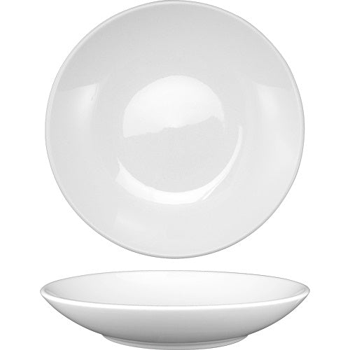 ITI TN-109 8-7/8" Round Bowl Torino White International Tableware