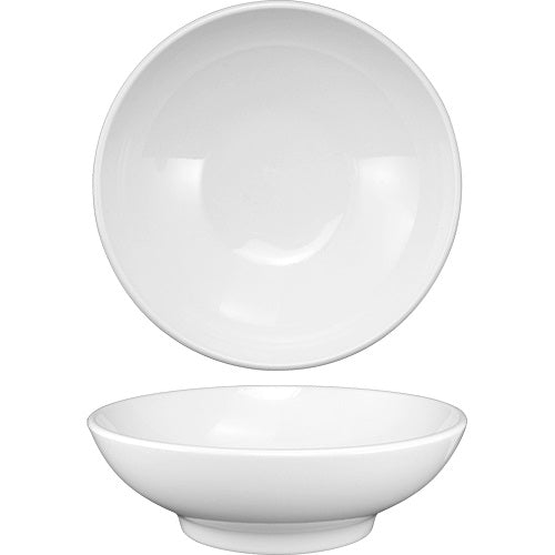 ITI TN-207 Torino 20 oz European White Porcelain 6.75" Coupe Soup Bowl