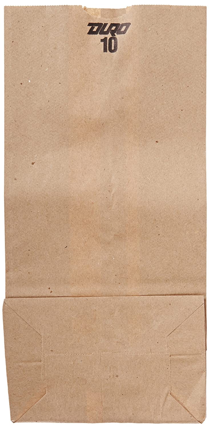 Kraft 10Lb Brown Paper Bags 500/Bundle