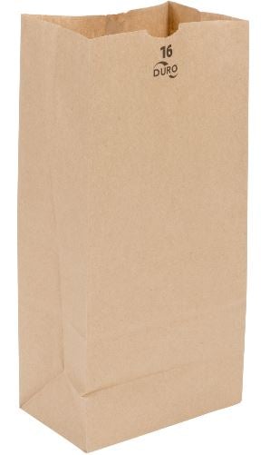 Kraft 16Lb Paper Bags 500/Bundle