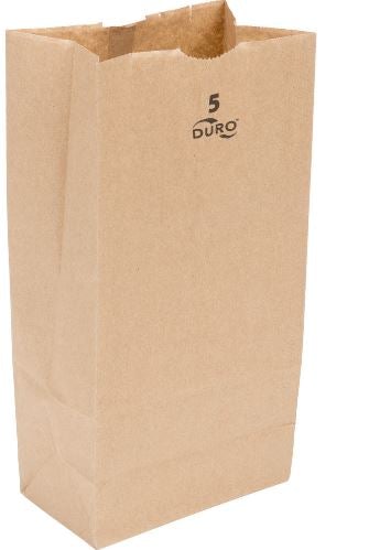 Kraft 5Lb Paper Bags 500/Bundle