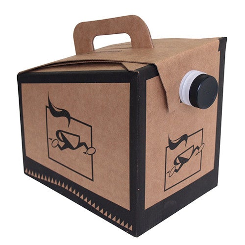 Sabert 7175 96 oz Kraft Beverage On The Move