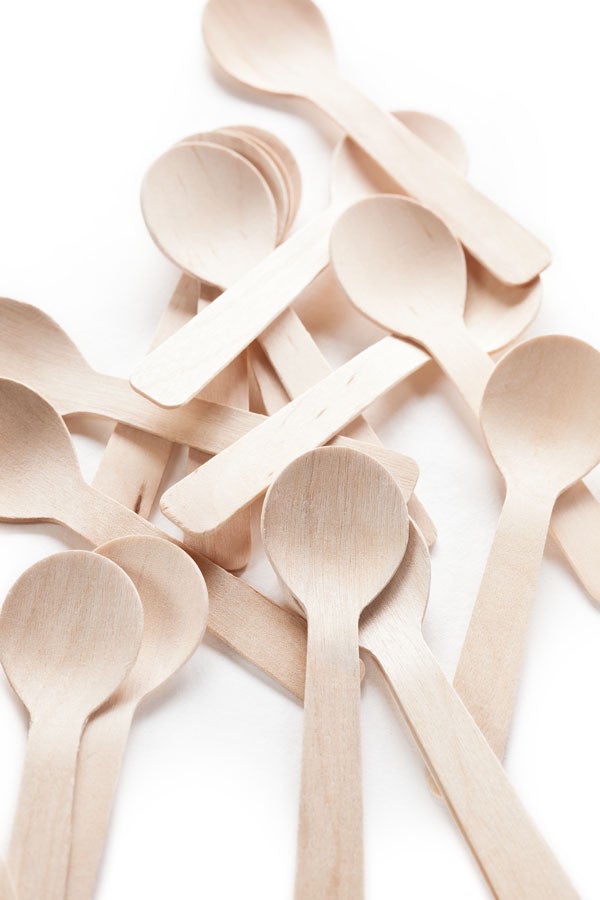 Leafware LWTS Demi Tasting Spoons Compostable