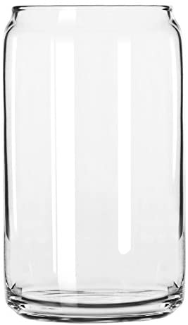 Libbey 209 16 oz Glass Can, 24/Case