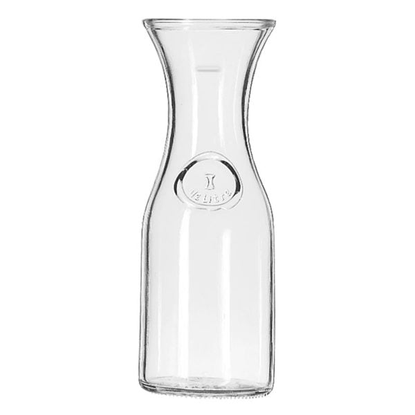 Libbey 97001 1/2 Liter Wine Emblem Decanter Carafe - Case of 12