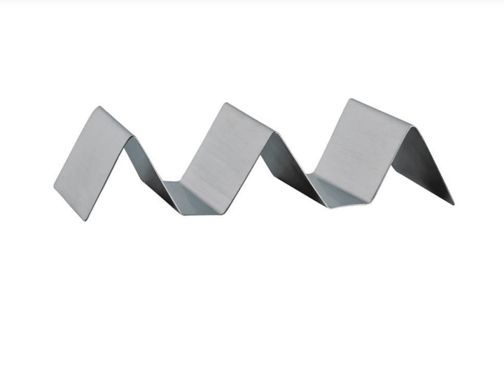 Libbey TAT - 100 6" Stainless Steel Taco Tray with 2 or 3 CompartmentsShopAtDean