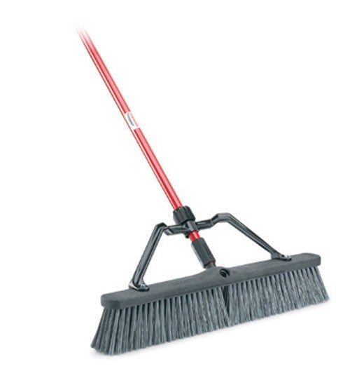 Libman 825004 HD 24" Rough Surface Push Broom